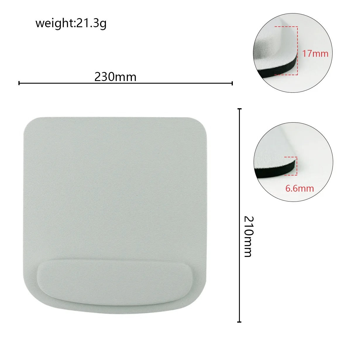 Tapis de souris repose poignet | ConfortRepos™