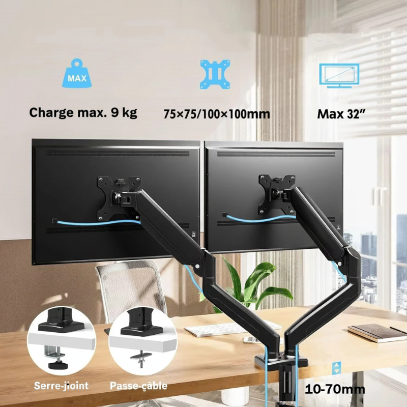 Support double Ecran PC | ConfortDuo™