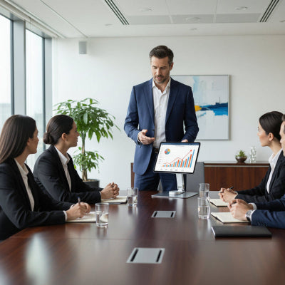 Support Ecran pour bureau | ConfortBase™