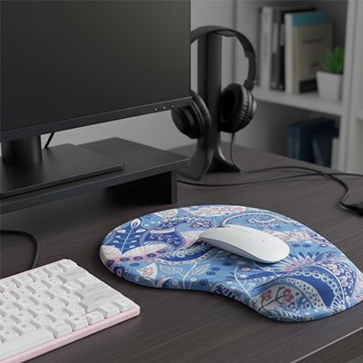 Tapis de souris ergonomique | ConfortSilicone™
