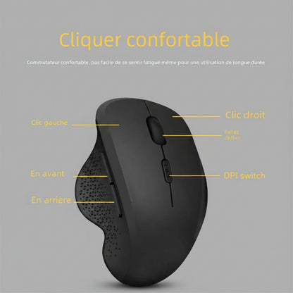 Souris ergonomique sans fil | Confort poignet™