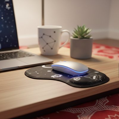 Tapis de souris ergonomique | ConfortSilicone™