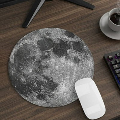 Tapis de souris lunaire™ – Rond 22 cm | ConforTechno