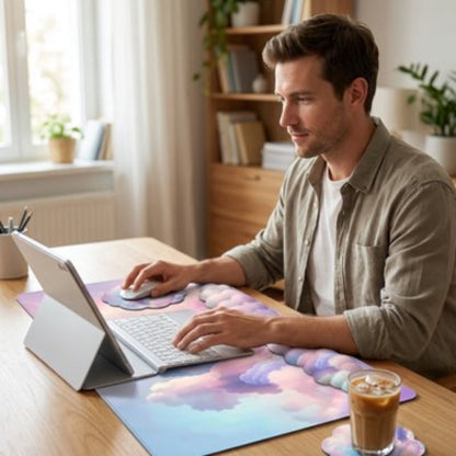 Tapis de bureau | ConfortXXL™ Ensemble 4 pièces
