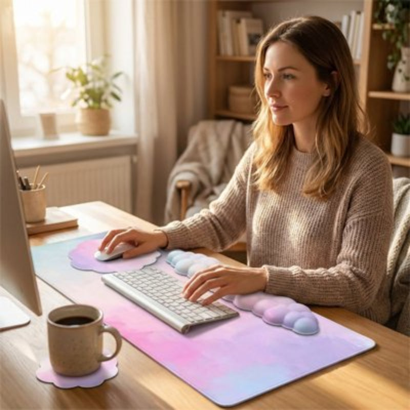 Tapis de bureau | ConfortXXL™ Ensemble 4 pièces