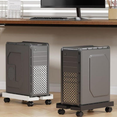 Support tour pc ConforTour Noir et blanc chacun tour ordinateur